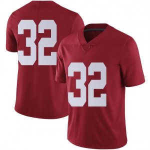 NCAA Men's Alabama Crimson Tide #32 Deontae Lawson Stitched College Nike Authentic No Name Crimson Football Jersey FR17H23GQ